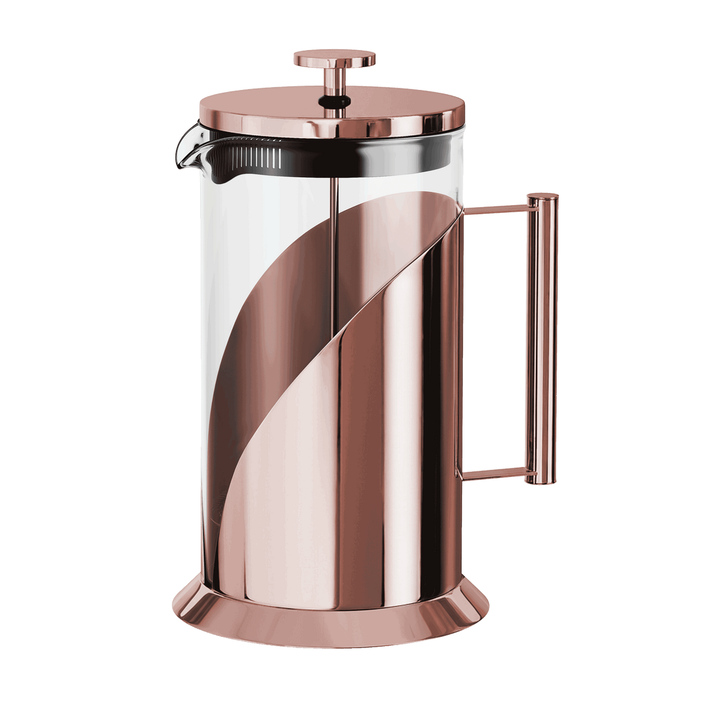 Cafe du Chateau Ritual Series | The Rose Gold French Press (34 oz)